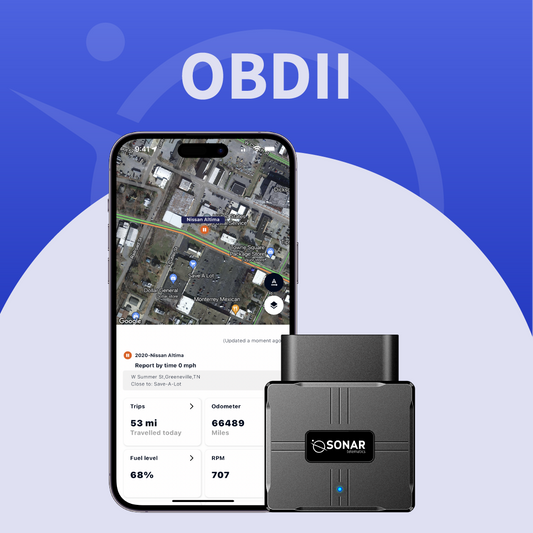 Dispositivo GPS OBD2 Sonar! Ubicación en Tiempo Real + 1 mes de servicio GRATIS